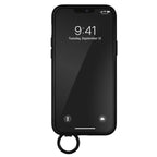 Adidas Originals dėklas iPhone 13 Pro Max su rankos dirželiu – juodas