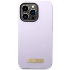 Guess MagSafe dėklas iPhone 14 Pro – violetinis