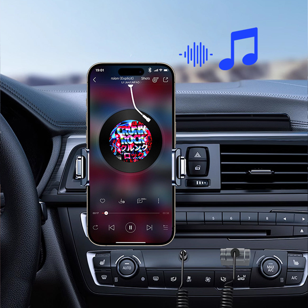 Wozinsky WTODB Bluetooth 5.3 garso adapteris / AUX garso imtuvas -- Audio Adapters