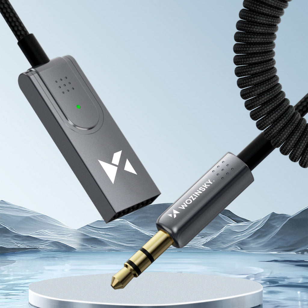 Wozinsky WTODB Bluetooth 5.3 garso adapteris / AUX garso imtuvas -- Audio Adapters