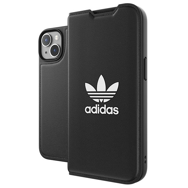 Adidas atverčiamas dėklas iPhone 14 6,1" – juodas