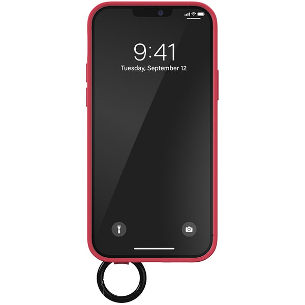 Adidas OR Hand Strap dėklas iPhone 12/12 Pro – rožinis -- iPhone 12