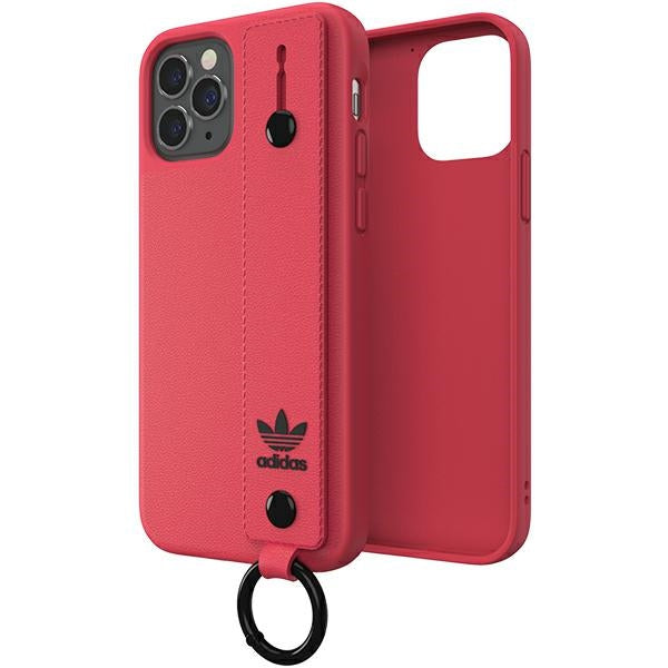 Adidas OR Hand Strap dėklas iPhone 12/12 Pro – rožinis -- iPhone 12