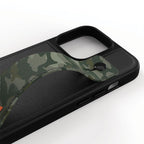 Adidas OR dėklas su dirželiu iPhone 13/13 Pro, juodai žalias