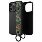 Adidas OR dėklas su dirželiu iPhone 13/13 Pro, juodai žalias