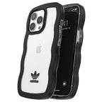 Adidas dėklas iPhone 13/13 Pro 6,1" – juodas, skaidrus