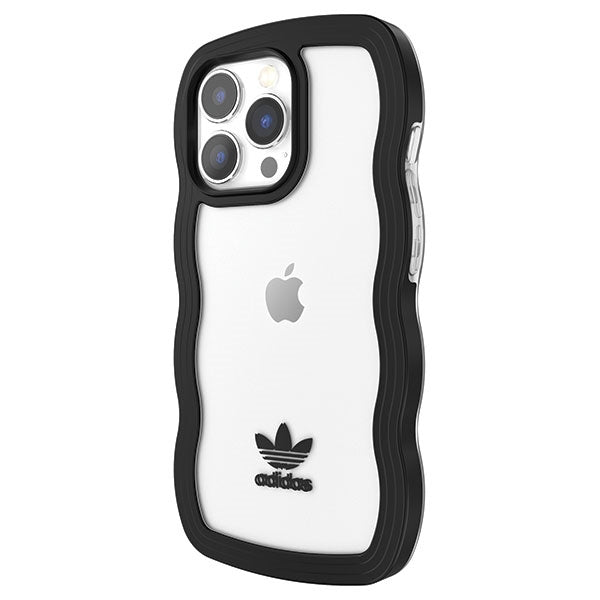 Adidas dėklas iPhone 13/13 Pro 6,1" – juodas, skaidrus