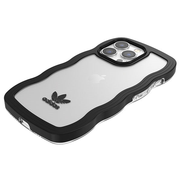 Adidas dėklas iPhone 13/13 Pro 6,1" – juodas, skaidrus