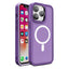 Magnetinis matinis MagSafe dėklas iPhone 15 Plus – violetinis -- iPhone 15 Plus