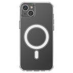 MagSafe iPhone 15 Plus skaidrus magnetinis dėklas