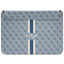Guess 4G Printed Stripes dėklas 14" nešiojamam kompiuteriui - mėlynas -- Laptop Bags