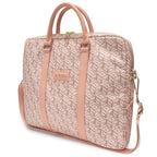 Guess GCube Stripes krepšys 16" nešiojamajam kompiuteriui - rožinis -- Laptop Bags