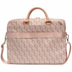 Guess GCube Stripes krepšys 16" nešiojamajam kompiuteriui - rožinis -- Laptop Bags