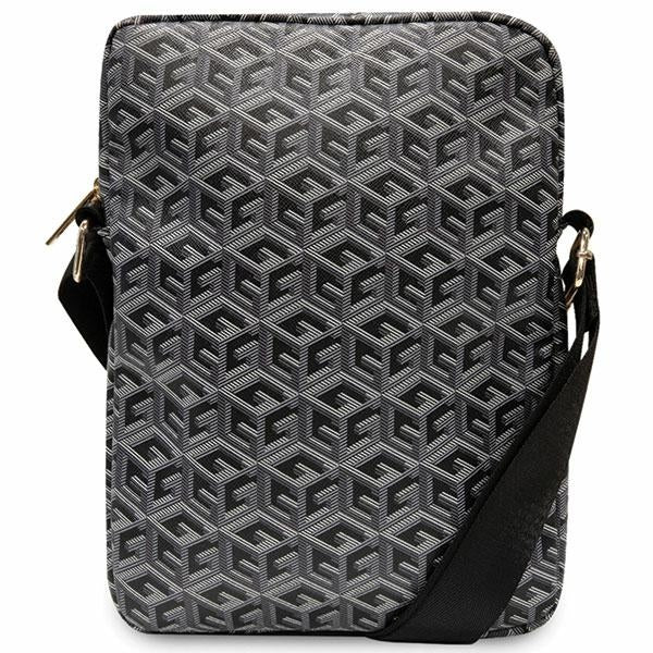 Guess Bag GUTB10HGCFSEK 10" juoda/juoda GCube Stripe Planšetės krepšys -- Uncategorized