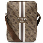 Guess Krepšys GUTB10P4RPSW 10" ruda/ruda 4G Stripes planšetinio kompiuterio krepšys -- Uncategorized