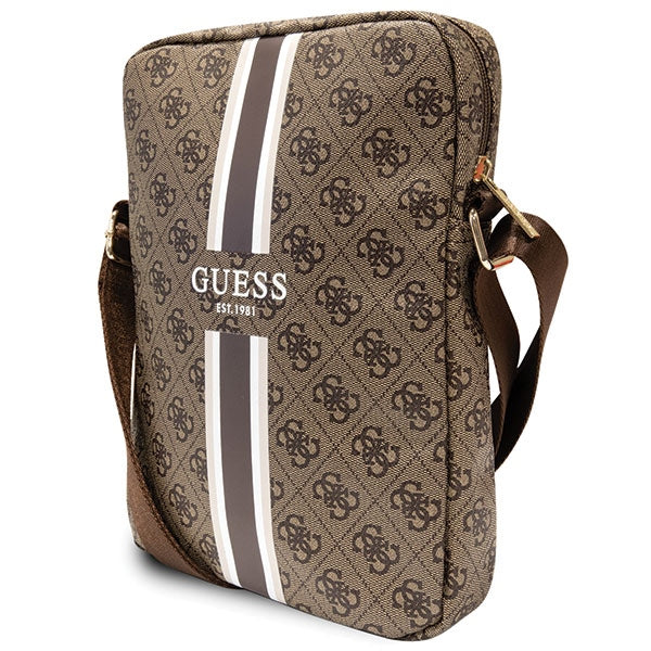 Guess Krepšys GUTB10P4RPSW 10" ruda/ruda 4G Stripes planšetinio kompiuterio krepšys -- Uncategorized