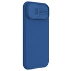 Nillkin CamShield Pro Magnetic MagSafe dėklas iPhone 15 Plus – mėlynas