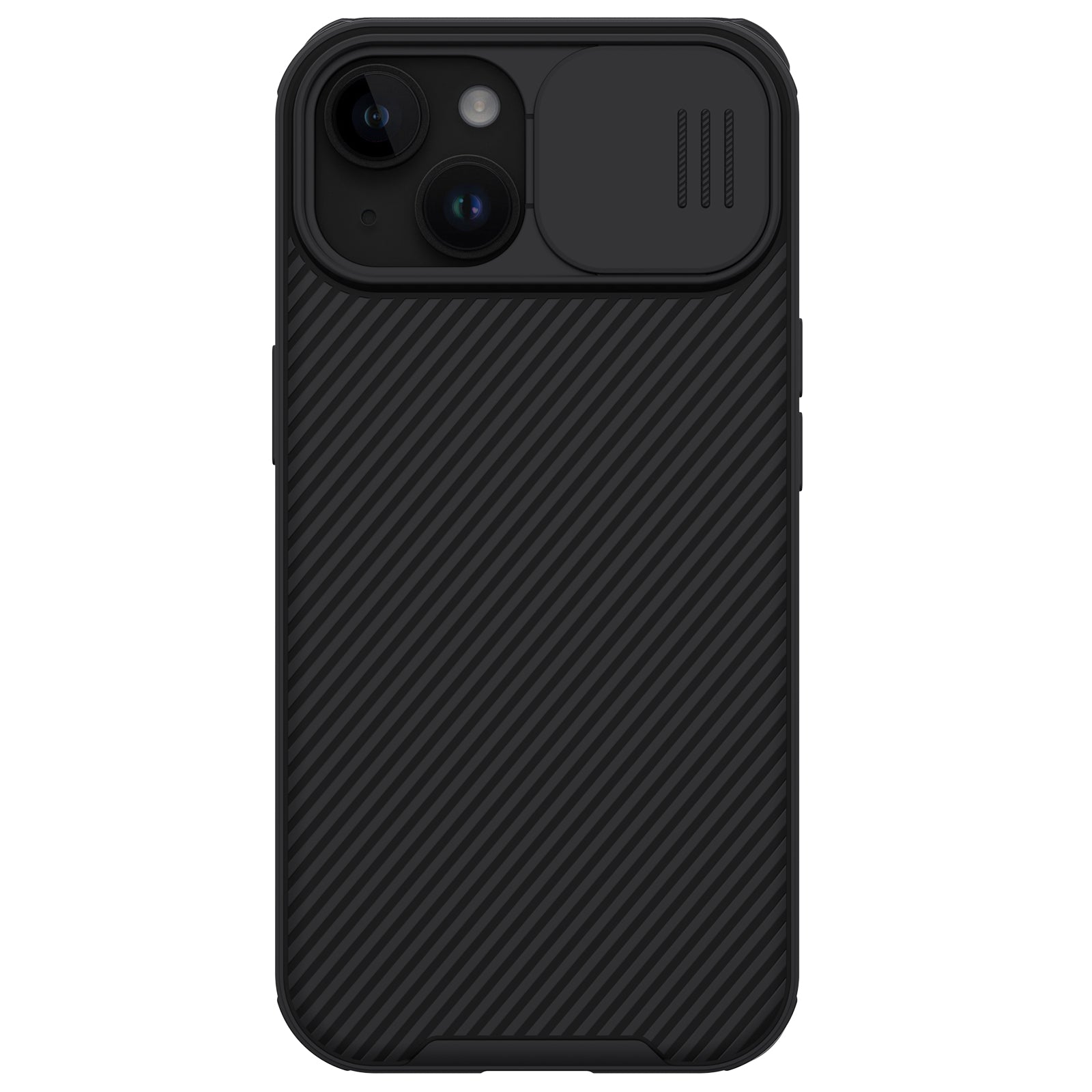 Nillkin CamShield Pro magnetinis dėklas iPhone 15 Plus – juodas