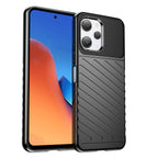 Thunder Case TPU dėklas Xiaomi Redmi 12 – juodas -- Xiaomi Redmi 12
