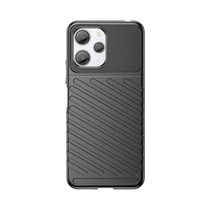 Thunder Case TPU dėklas Xiaomi Redmi 12 – juodas -- Xiaomi Redmi 12