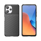 Thunder Case TPU dėklas Xiaomi Redmi 12 – juodas -- Xiaomi Redmi 12