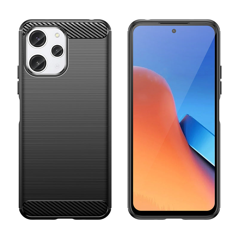 Karboninis dėklas Xiaomi Redmi 12 – juodas -- Xiaomi Redmi 12