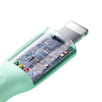 Joyroom laidas Multi-Color Series S-A34 USB-A / Lightning 3A 1m juodas