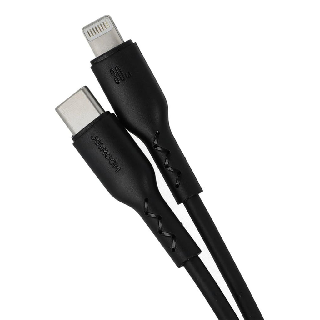 Joyroom Flash-Charge Series SA26-CL3 USB-C / Lightning Laidas 30W 1m - juodas