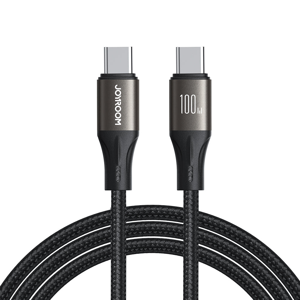 Joyroom Light-Speed Series S-A25 USB-C / USB-C Laidas 100W 1.2m - juodas
