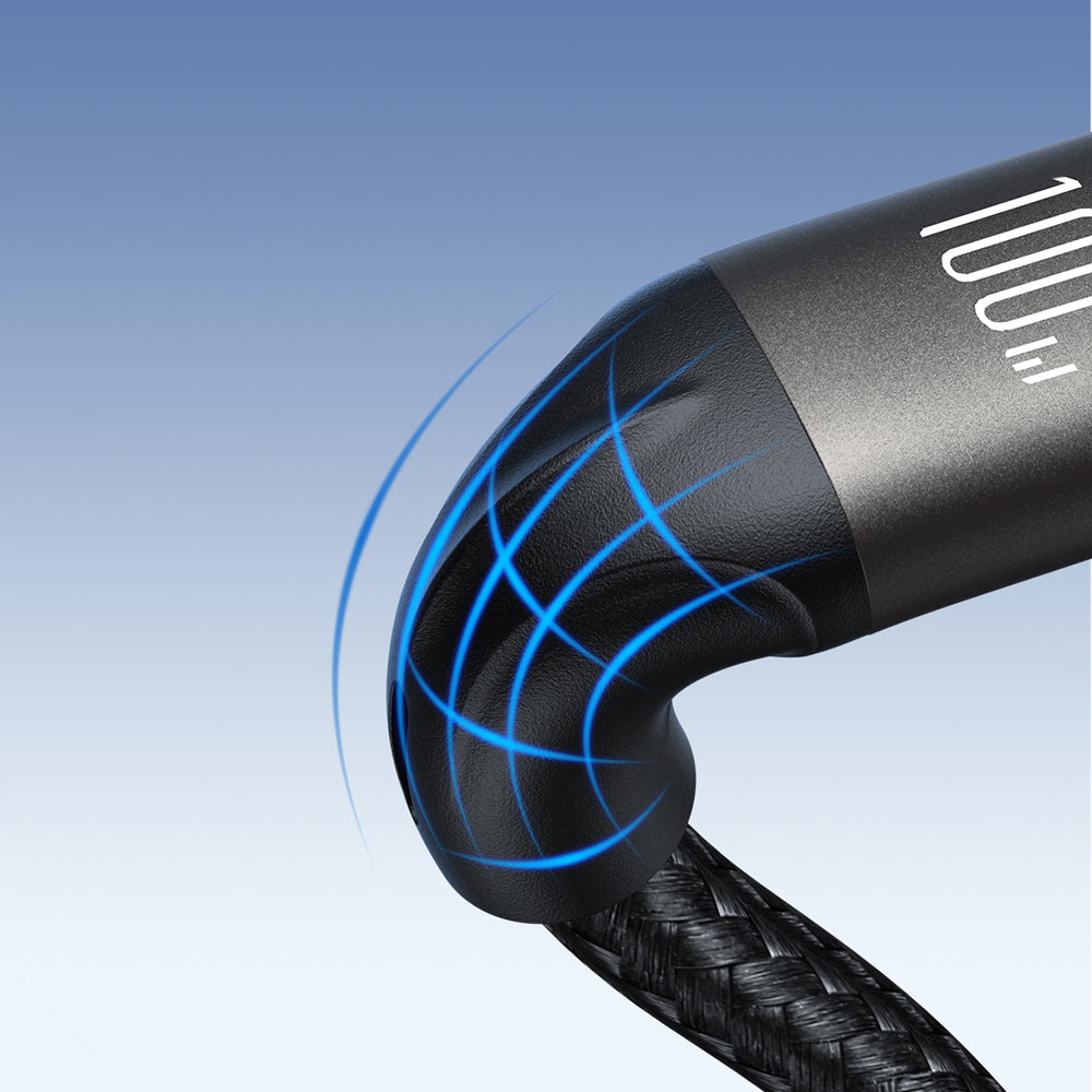 Joyroom Light-Speed Series S-A25 USB-C / USB-C Laidas 100W 1.2m - juodas