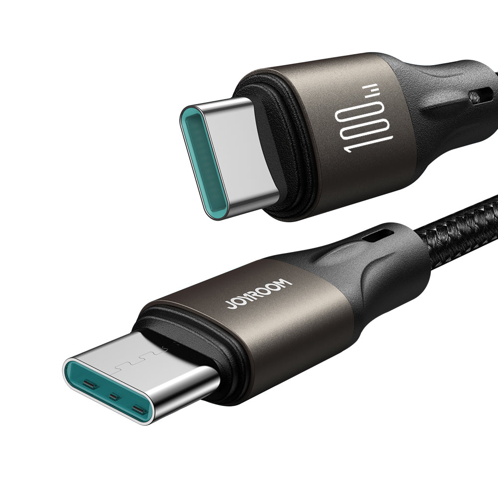 Joyroom Light-Speed Series S-A25 USB-C / USB-C Laidas 100W 1.2m - juodas
