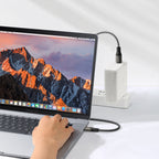 Joyroom Light-Speed Series S-A25 USB-C / USB-C Laidas 100W 1.2m - juodas