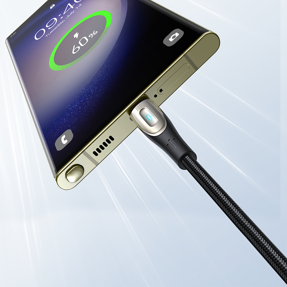 Joyroom Star-Light Series SA27-CC5 USB-C / USB-C Laidas 100W 1.2m - juodas