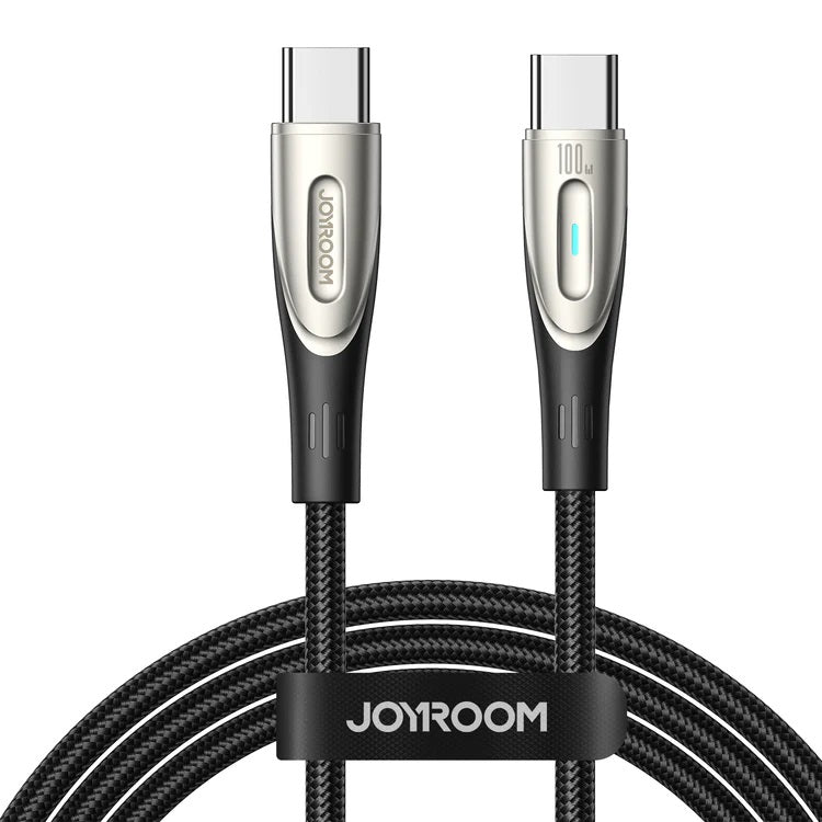 Joyroom Star-Light Series SA27-CC5 USB-C / USB-C Laidas 100W 1.2m - juodas