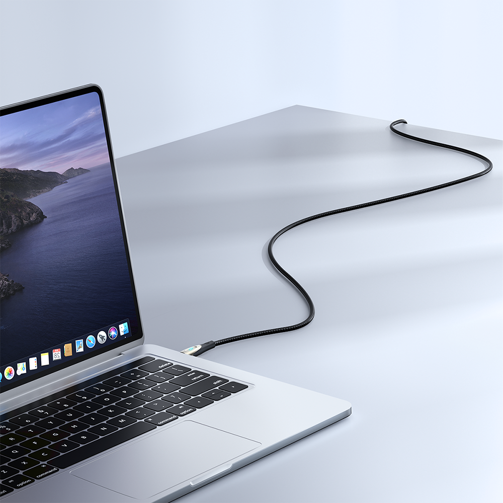 Joyroom Star-Light Series SA27-CC5 USB-C / USB-C Laidas 100W 1.2m - juodas