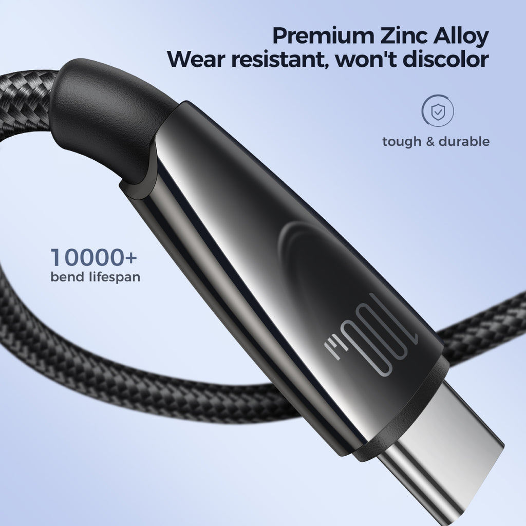 Joyroom Pioneer Series SA31-AC6 USB-A / USB-C Laidas 100W 1.2m - juodas
