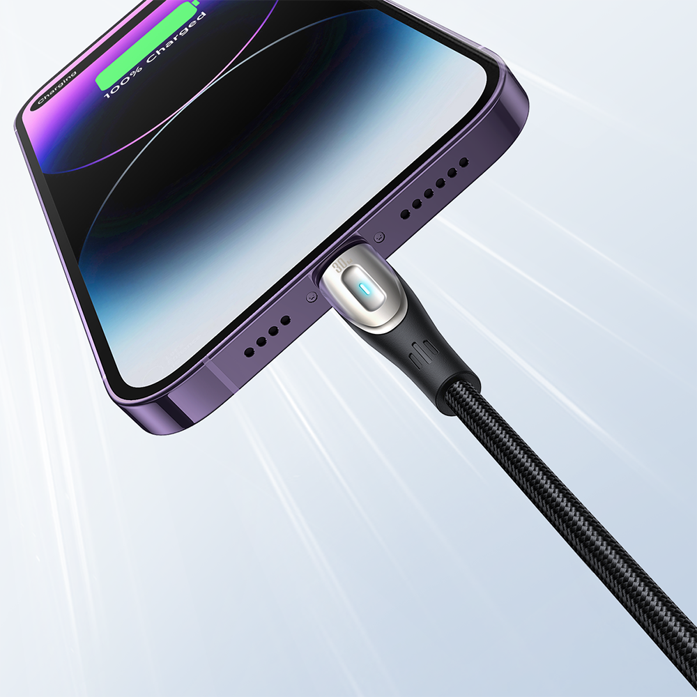 Joyroom Pioneer Series SA31-CL3 USB-C / Lightning 30W 1.2m Laidas - juodas