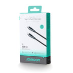 Joyroom Pioneer Series SA31-CC5 USB-C / USB-C 240W Laidas 1.2m - juodas -- Cell phone cables