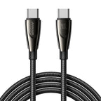 Joyroom Pioneer Series SA31-CC5 USB-C / USB-C 240W Laidas 1.2m - juodas -- Cell phone cables