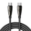 Joyroom Pioneer Series SA31-CC5 USB-C / USB-C 240W Laidas 1.2m - juodas -- Cell phone cables