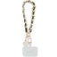 Guess GUOUCHSAMC4K universalus rankinio dirželio dėklas – juoda „Saffiano Chain 4G Charm“