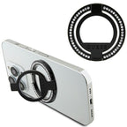 Guess MagSafe žiedo laikiklis-stovas su kristalais – juodas -- Cell phone cases and covers