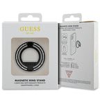 Guess MagSafe žiedo laikiklis-stovas su kristalais – juodas -- Cell phone cases and covers