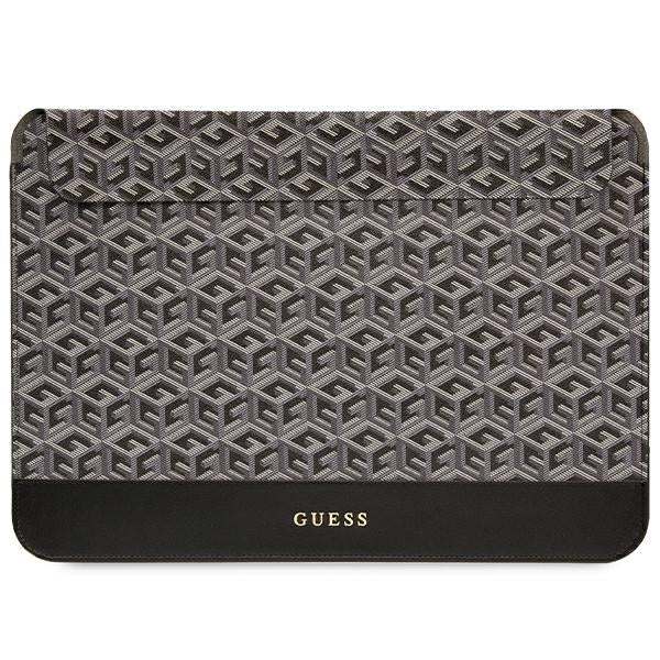 Guess GCube Stripes dėklas 16" nešiojamajam kompiuteriui - juodas -- Laptop Bags