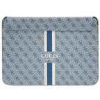 Guess 4G Printed Stripes dėklas 16" nešiojamajam kompiuteriui - mėlynas -- Laptop Bags