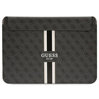Guess 4G Printed Stripes dėklas 16" nešiojamajam kompiuteriui - juodas -- Laptop Bags