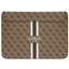 Guess 4G Printed Stripes dėklas 16" nešiojamajam kompiuteriui - rudas -- Laptop Bags