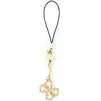 Guess Dėklas GUCPM4GID Telefono dirželis 4G Glitter Charm