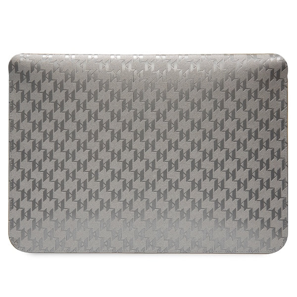 Karl Lagerfeld Saffiano Monogram Choupette dėklas 14" nešiojamam kompiuteriui - sidabrinis -- Cell phone cases and covers
