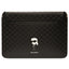 Karl Lagerfeld Saffiano Monogram Ikonik dėklas 14" nešiojamam kompiuteriui - juodas -- Cell phone cases and covers